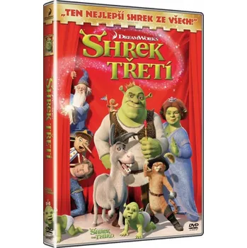 DVD film Shrek Třetí - DVD v krabičce (14mm)