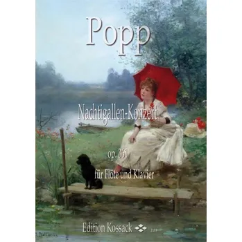 Nachtigallen konzert op.361 - pro příčnou flétnu a klavír