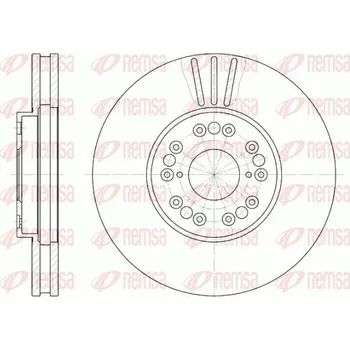 Brzdový kotouč Brzdový kotouč REMSA 6793.10
