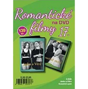 DVD film Romantické filmy 17 (2DVD) - 2x DVD v balení Digipack