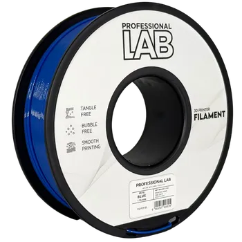 Filament Filament PROFESSIONAL LAB / PETG / MODRÁ / 1,75 mm / 1 kg