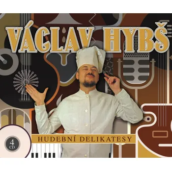 DVD film Hudební delikatesy (4x CD) Hybš Václav - 4x CD