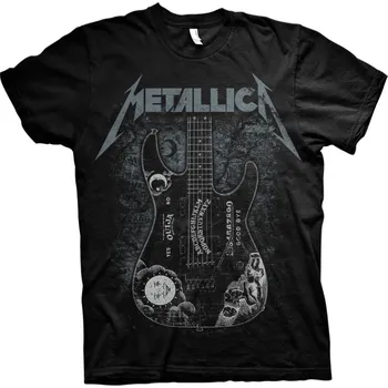 DVD film Hammett Ouija Guitar Metallica - Tričko unisex černé - XL