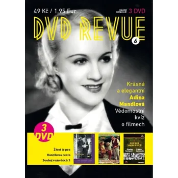 DVD film DVD revue 6 (Život je pes, Honzíkova cesta, Souboj vojevůdců 3 - 3x DVD v balení Kolekce