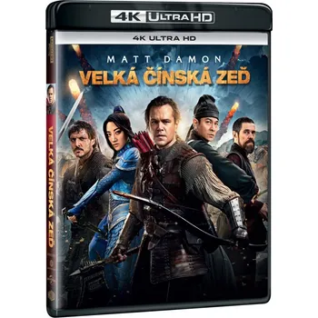 DVD film Velká čínská zeď - Ultra HD v krabičce, 2016