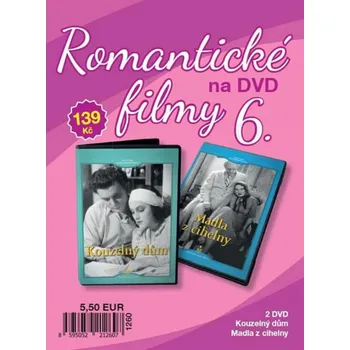 DVD film Romantické filmy 6 (2DVD) - 2x DVD v balení Kolekce