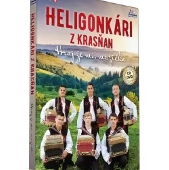 DVD film Hraj že mi, muzička/CD+DVD Heligonkári z Krasňan - 2x CD