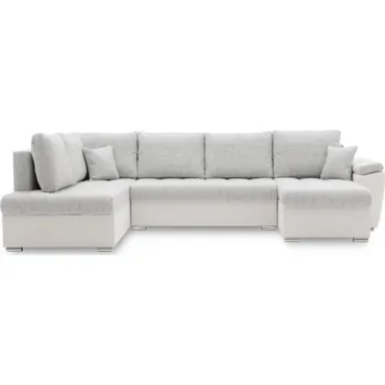 Sedací souprava Sedací souprava VEGAS 315/190 LEVÁ šedá/bílá