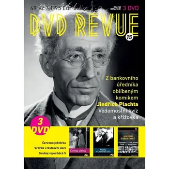DVD film DVD revue 15: Červená ještěrka, Vražda v Ostrovní ulici a Souboj vojevůdců 5 (3DVD) - 3x DVD v balení Kolekce