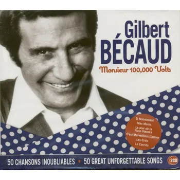 Monsieur 100000 Volts (2xCD) Bécaud Gilbert - 2x CD
