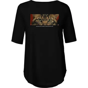 DVD film Tričko Až přijde kocour - Oči Až přijde kocour, NFA - Tričko dámské černé - M