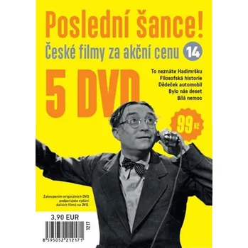 DVD film Poslední šance 14 /papírové pošetky/ (5DVD) - 5x DVD v papírové pošetce