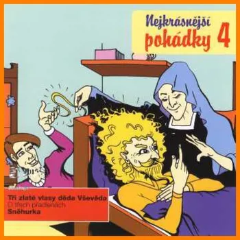 DVD film Nejkrásnější pohádky 4 Němcová Božena - CD