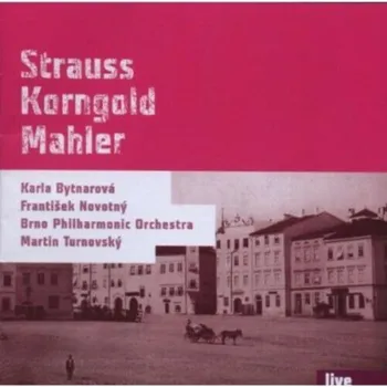 DVD film Turnovský Martin: Strauss / Korngold / Mahler Live Turnovský Martin - CD