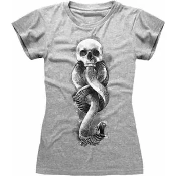 DVD film Harry Potter - Dark Arts Snake Harry Potter - Tričko dámské šedé - L