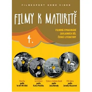DVD film Filmy k maturitě 4 (4DVD) - 4x DVD v balení Kolekce