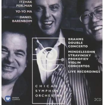 DVD film Erato & Teldec Recordings (2x CD) Itzhak Perlman, Yo-Yo Ma, Daniel Barenboim - 2x CD