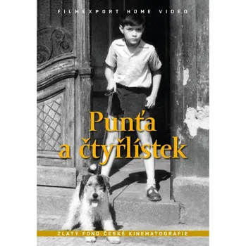 DVD film Punťa a čtyřlístek - DVD v krabičce (14mm), 1955