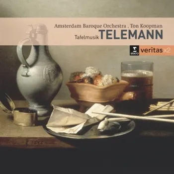 DVD film G.P.Telemann : Tafelmusik I-III (2x CD) Koopman Ton - 2x CD