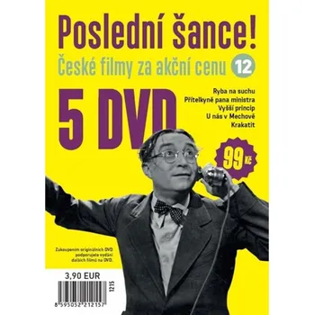 DVD film Poslední šance 12 /papírové pošetky/ (5DVD) - 5x DVD v papírové pošetce