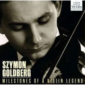 DVD film Milestones of a Violin Legend (10x CD) Goldberg Szymon - 10x CD