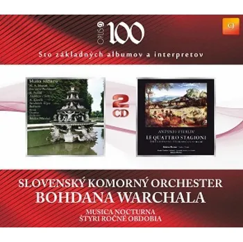 DVD film Musica Nocturna / Štyri ročné obdobia (2x CD) Slovenský komorní orchestr Bohdana Warchala - 2x CD
