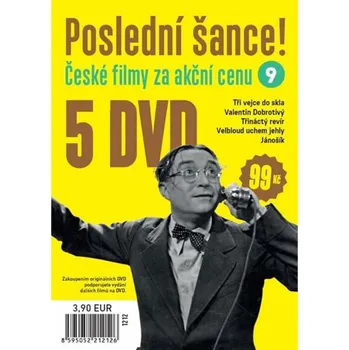 DVD film Poslední šance 9 /papírové pošetky/ (5DVD) - 5x DVD v papírové pošetce