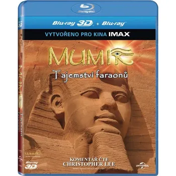 Mumie - tajemství faraonů 3D - Blu-ray v krabičce