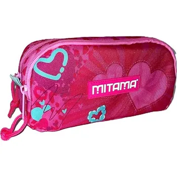 Penál MITAMA 2Zip Srdce