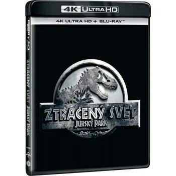 DVD film Ztracený svět: Jurský park (2 disky) - 2x Ultra HD + Blu-ray v krabičce, 1997
