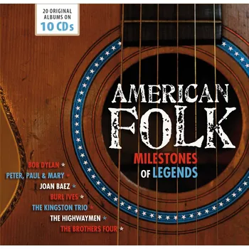 DVD film American Folk - Milestones of Legends Various - 10x CD