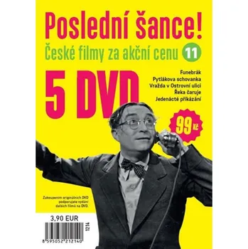 DVD film Poslední šance 11 /papírové pošetky/ (5DVD) - 5x DVD v papírové pošetce