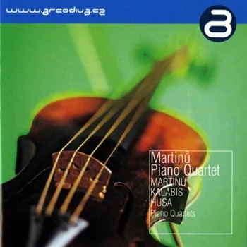 DVD film CD Martinů/kalabis/husa: Martinů Piano Quartet 2005