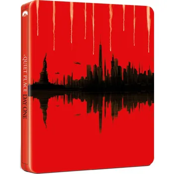DVD film Tiché místo: První den (Steelbook) - Ultra HD v krabičce, 2024
