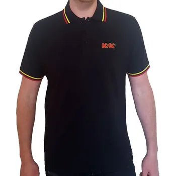 DVD film Classic Logo POLO AC/DC - Tričko unisex černé - L