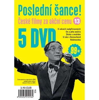 DVD film Poslední šance 13 /papírové pošetky/ (5DVD) - 5x DVD v papírové pošetce