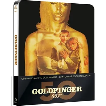 DVD film James Bond: Goldfinger - Blu-ray v balení Steelbook, 1964