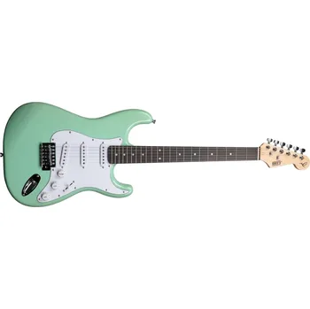Elektrická kytara Henry's Jr. Bird STJ-01 Parrot zelená