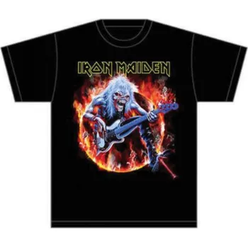 DVD film Fear Live Flames Iron Maiden - Tričko unisex černé - S