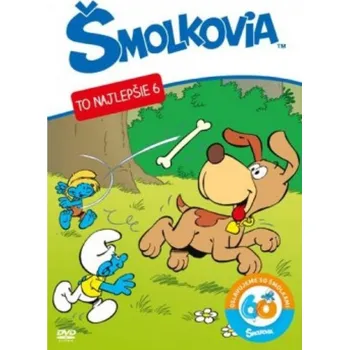 DVD film Šmolkovia: To najlepšie 6 - DVD v krabičce (14mm)