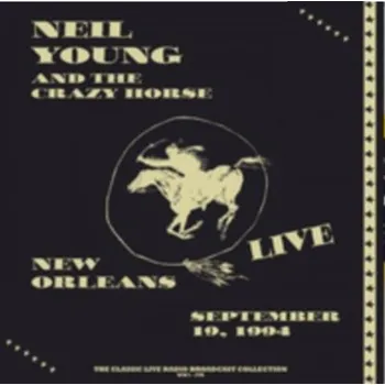 DVD film Live in New Orleans 1994 (Splatter) Young Neil &amp; Crazy Horse - LP - Vinyl