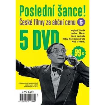 DVD film Poslední šance 5 /papírové pošetky/ (5DVD) - 5x DVD v papírové pošetce