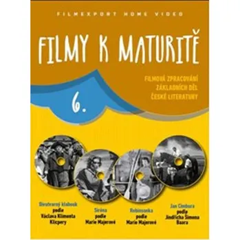 DVD film Filmy k maturitě 6 (4DVD) - 4x DVD v balení Kolekce