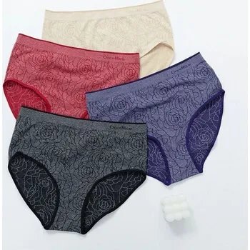 Dámské spodní prádlo Bezešvé vysoké kalhotky Greenice-3945