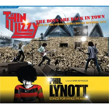 DVD film Boys Are Back In Town Live At The Sydney Opera House October 1978 (2x Blu-ray + CD) Thin Lizzy - 3x Blu-ray
