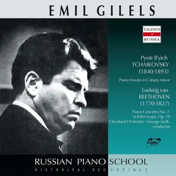 DVD film Piano Concerto No. 2, Op. 19 / Tchaikovsky - Piano Sonata Gilels Emil - CD