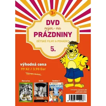 DVD film DVD nejen na prázdniny 5 (3DVD) - 3x DVD v balení Kolekce