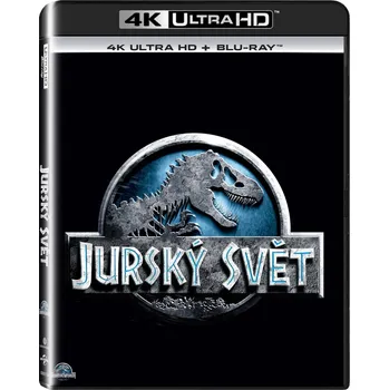 DVD film Jurský svět (2 disky) - 2x Ultra HD + Blu-ray v krabičce, 2015