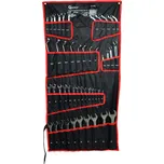 Klíče očkoploché, očkové, na převlečné matice, TORX a C klíče, velká sada 47 kusů