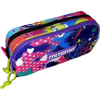 Penál MITAMA 2Zip Music sticker